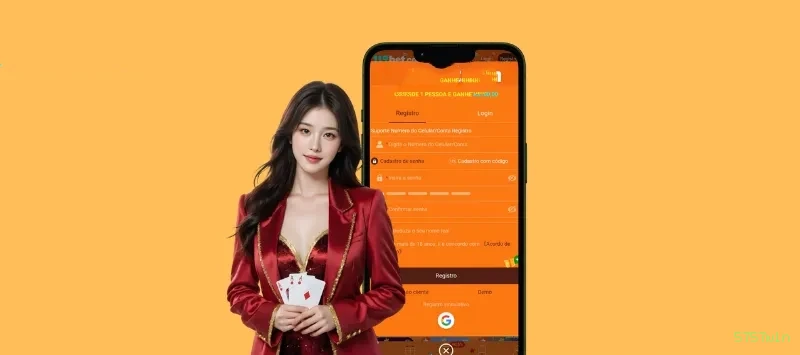 Aplicativo móvel 5757win para iOS e Android
