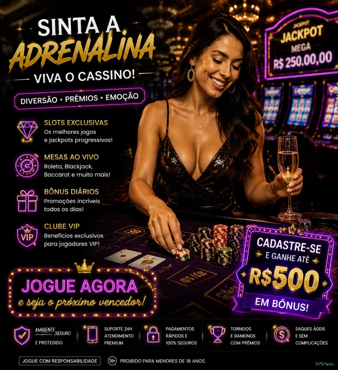 Pagamentos 5757win PIX